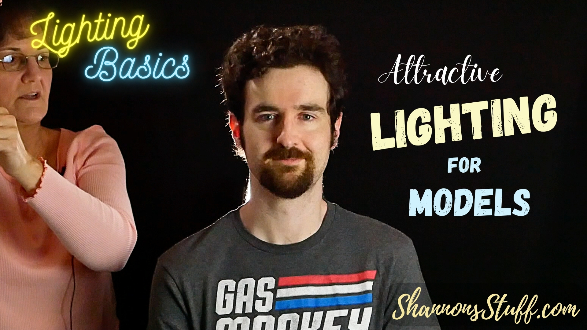 How to light a model, attractive model lighting, attractively light a model, how to light for video, lighting for video, shannonsstuff.com, video, Shannon Wine, teacher, skillshare, Lighting, lighting techniques, studio lighting, video lighting, photography, lighting models, lighting diagrams, 3-Pt lighting, lighting concepts, videographer skills, lighting classes, basic video skills, basic lighting skills, basic lighting, basic filmmaking, lighting class, how-to, how to light a model, how to light in a studio, how to light a person, podcast lighting, attractive podcast lighting